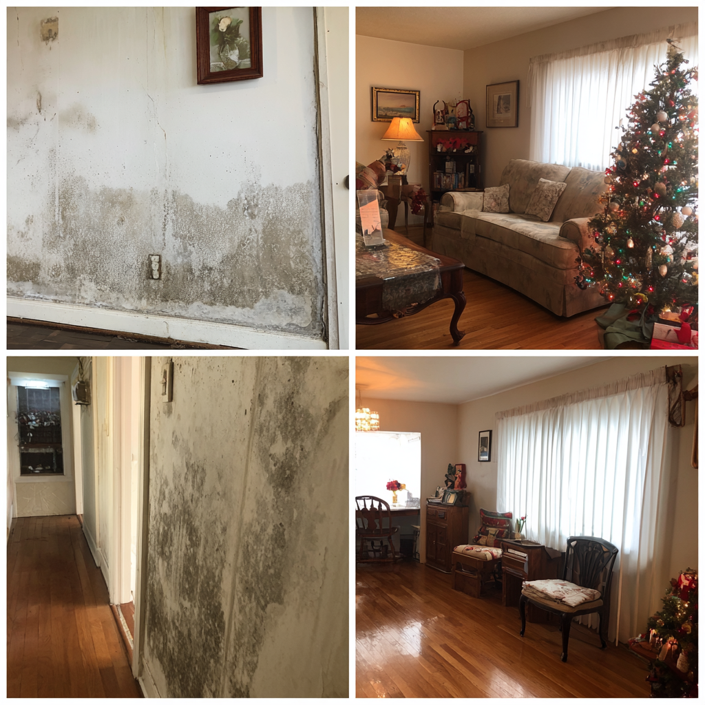 Air quality testing for mold