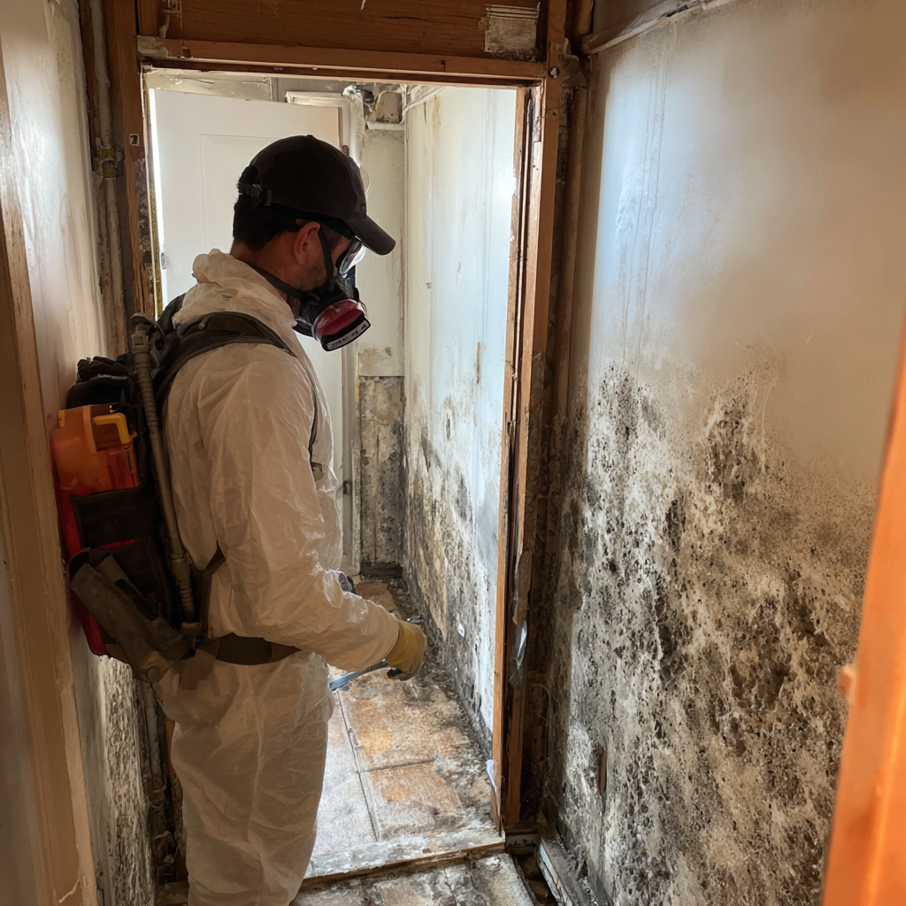 Initial mold assessment and inspection