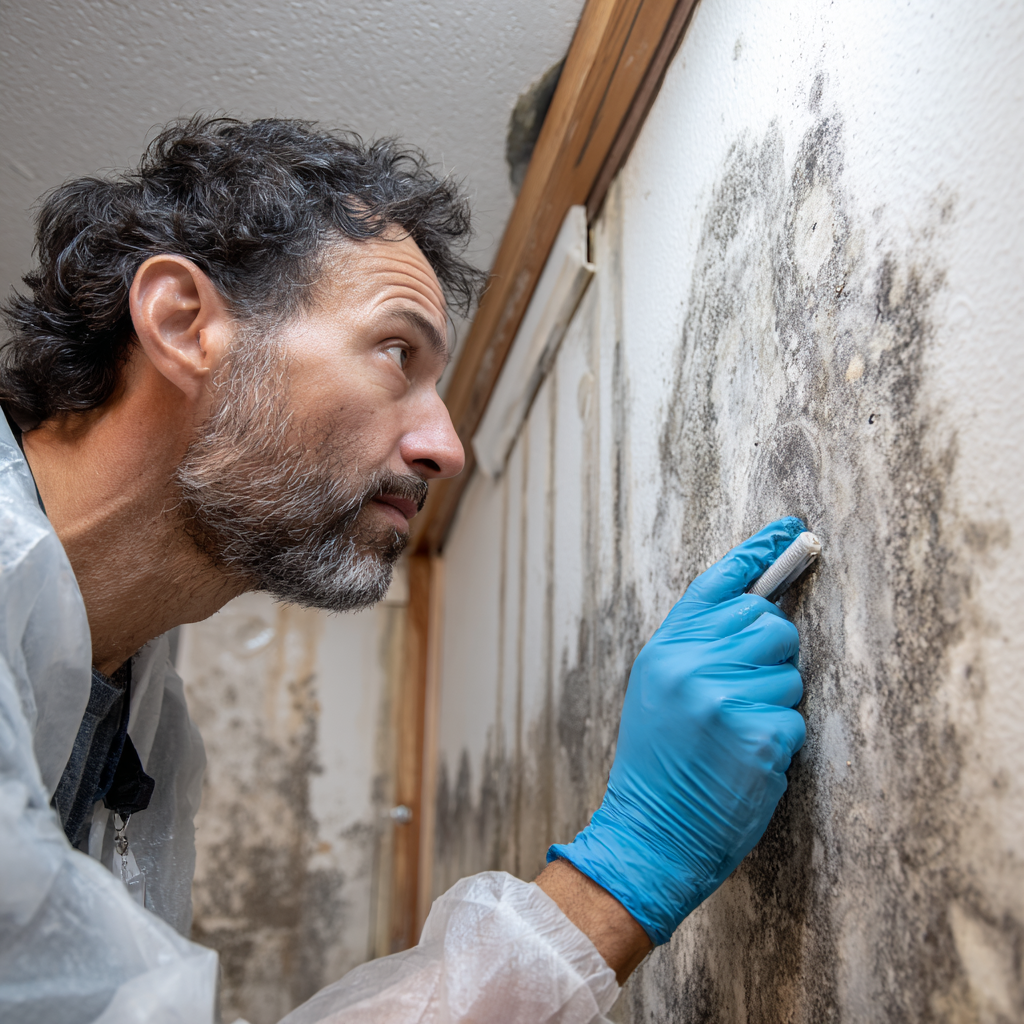 Professional mold inspection process