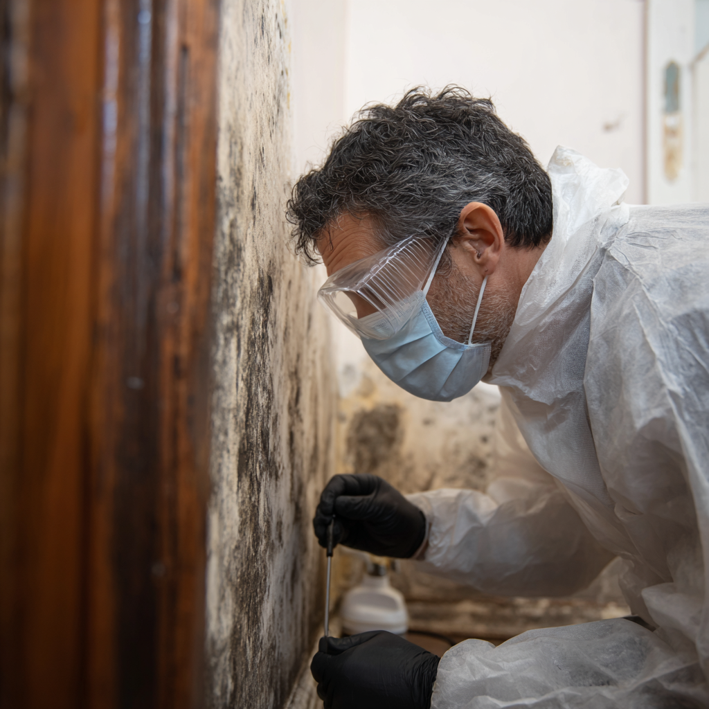 Visual mold inspection process